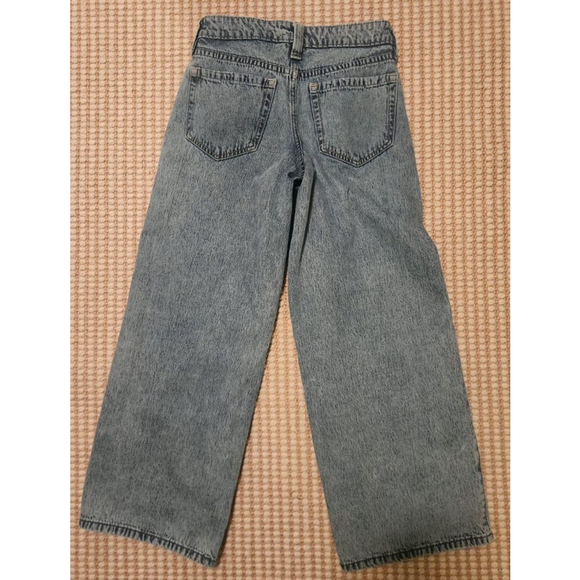 Women's Hollister Blue Low-Rise Super Baggy Jeans W23 Short - Picture 8 of 8